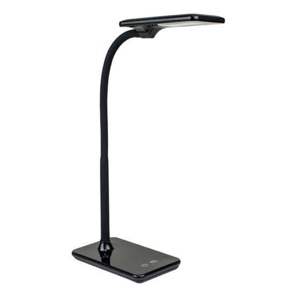 Lucent 12 in. Lighting Zlata Desk Lamp, Black LU2514063